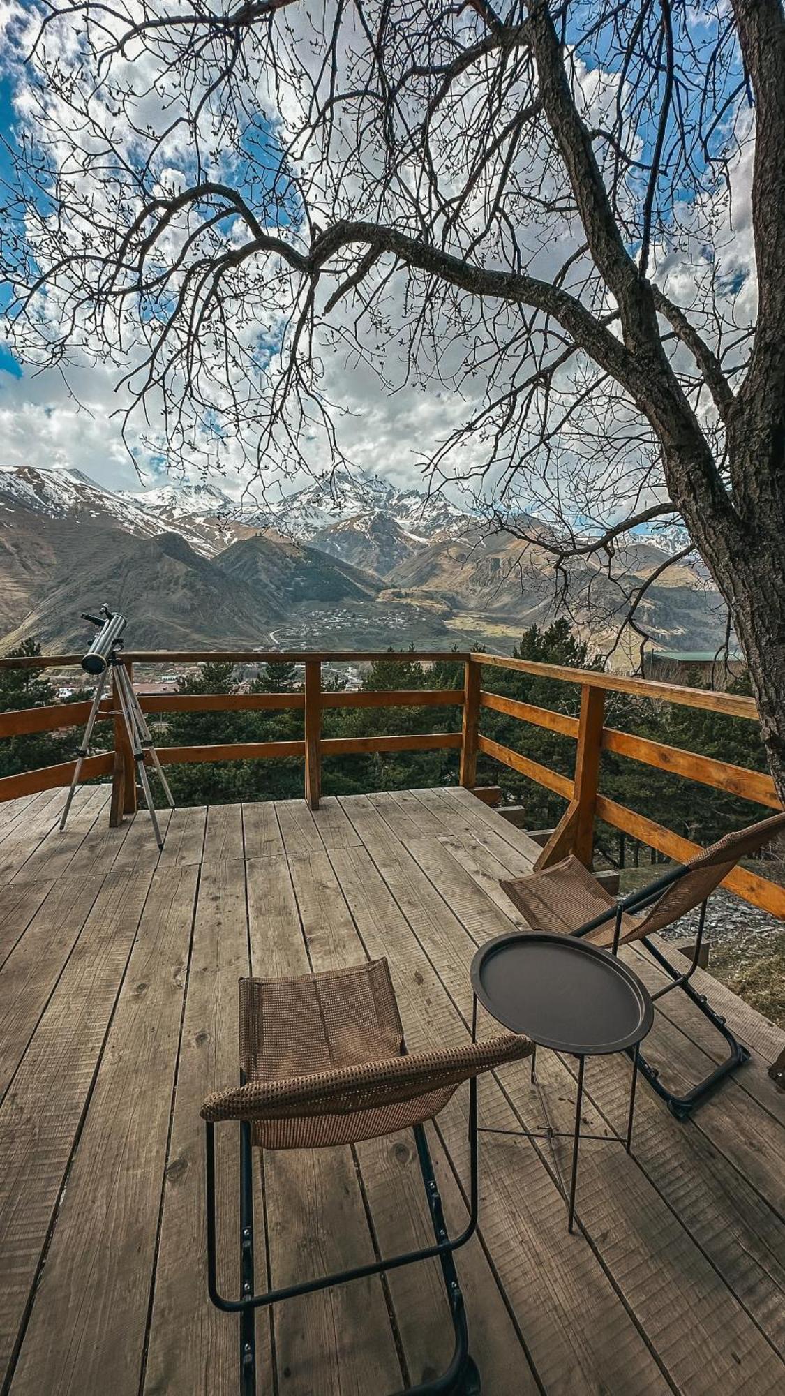 Elia Glamping Hotel Kazbegi Exterior foto