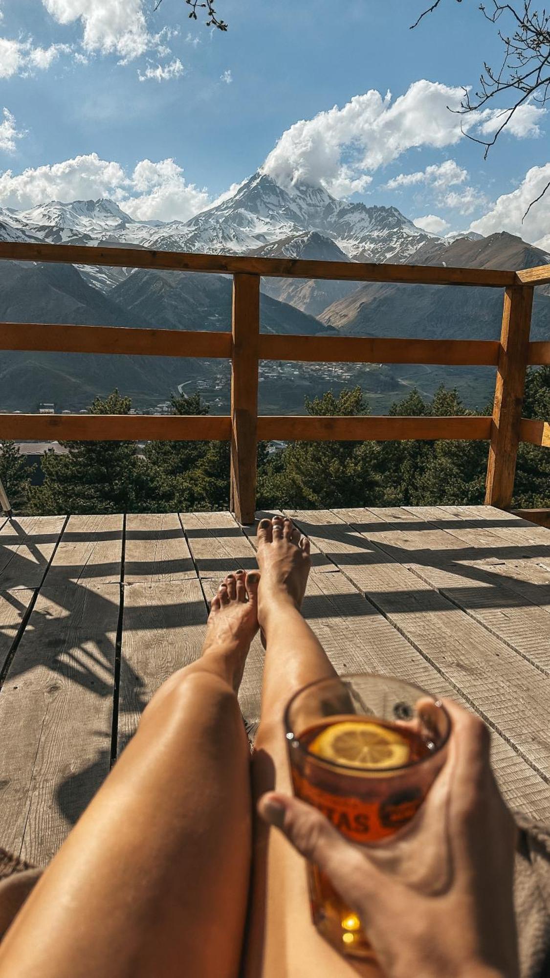 Elia Glamping Hotel Kazbegi Exterior foto