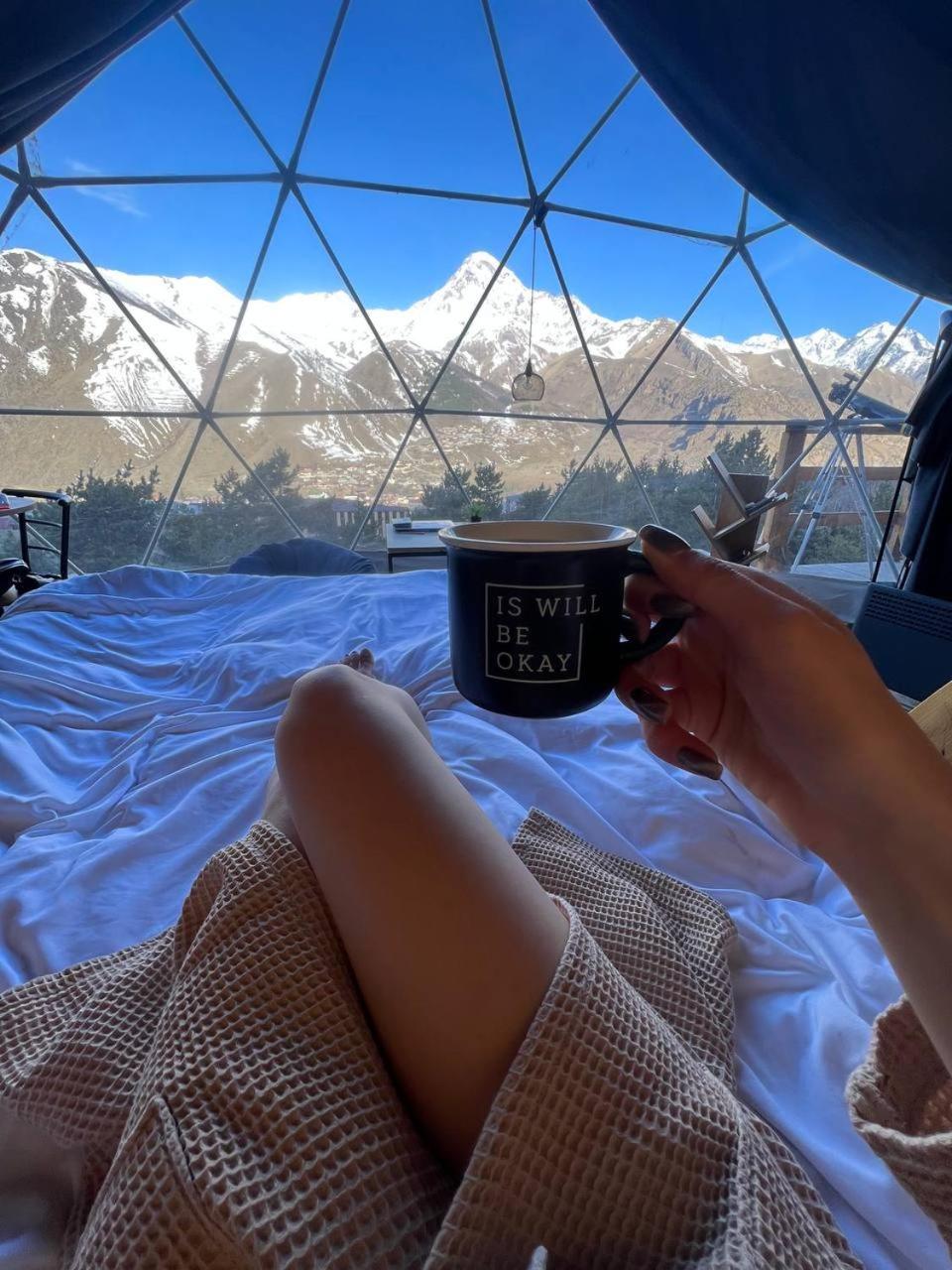 Elia Glamping Hotel Kazbegi Exterior foto
