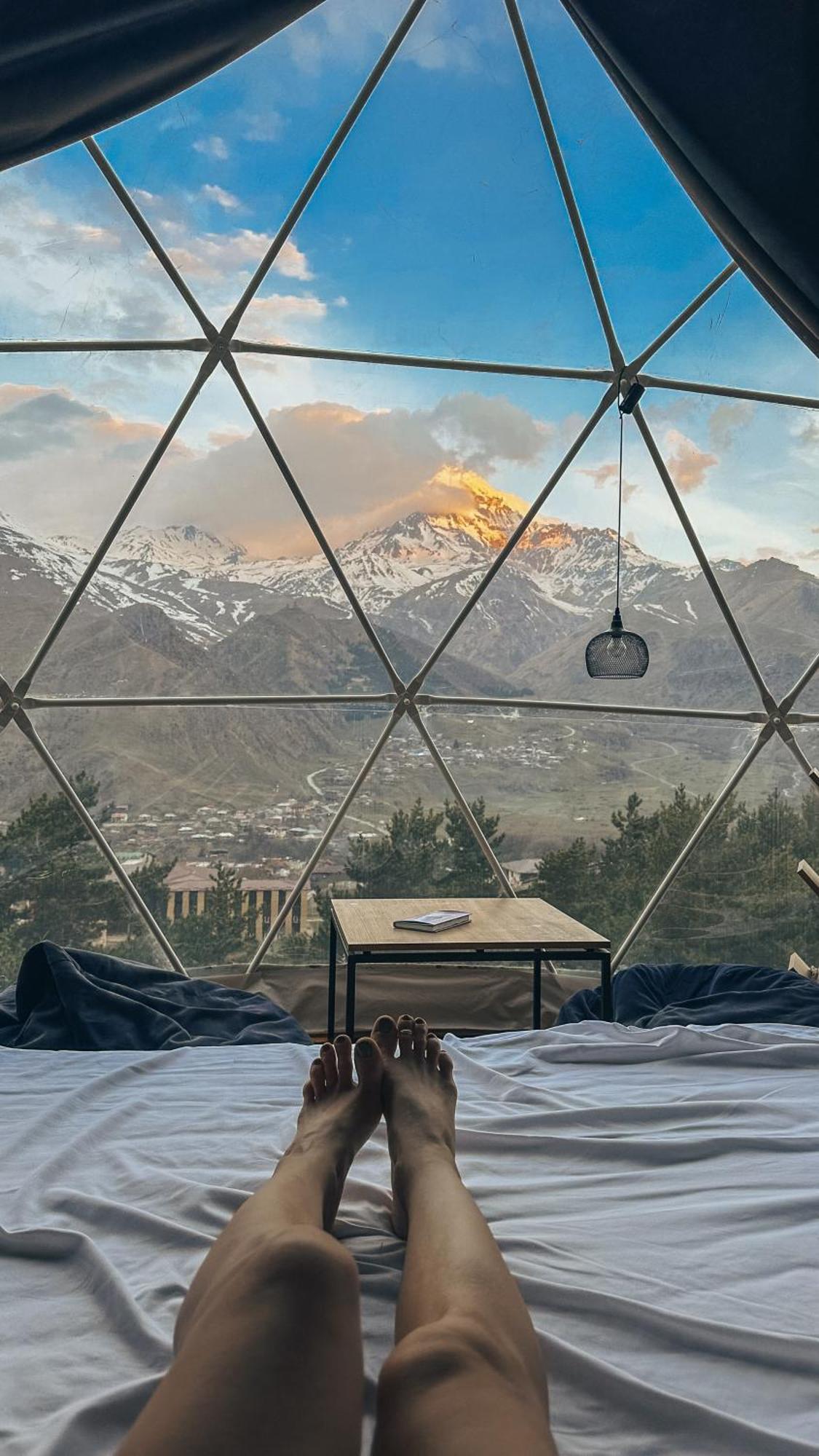 Elia Glamping Hotel Kazbegi Exterior foto