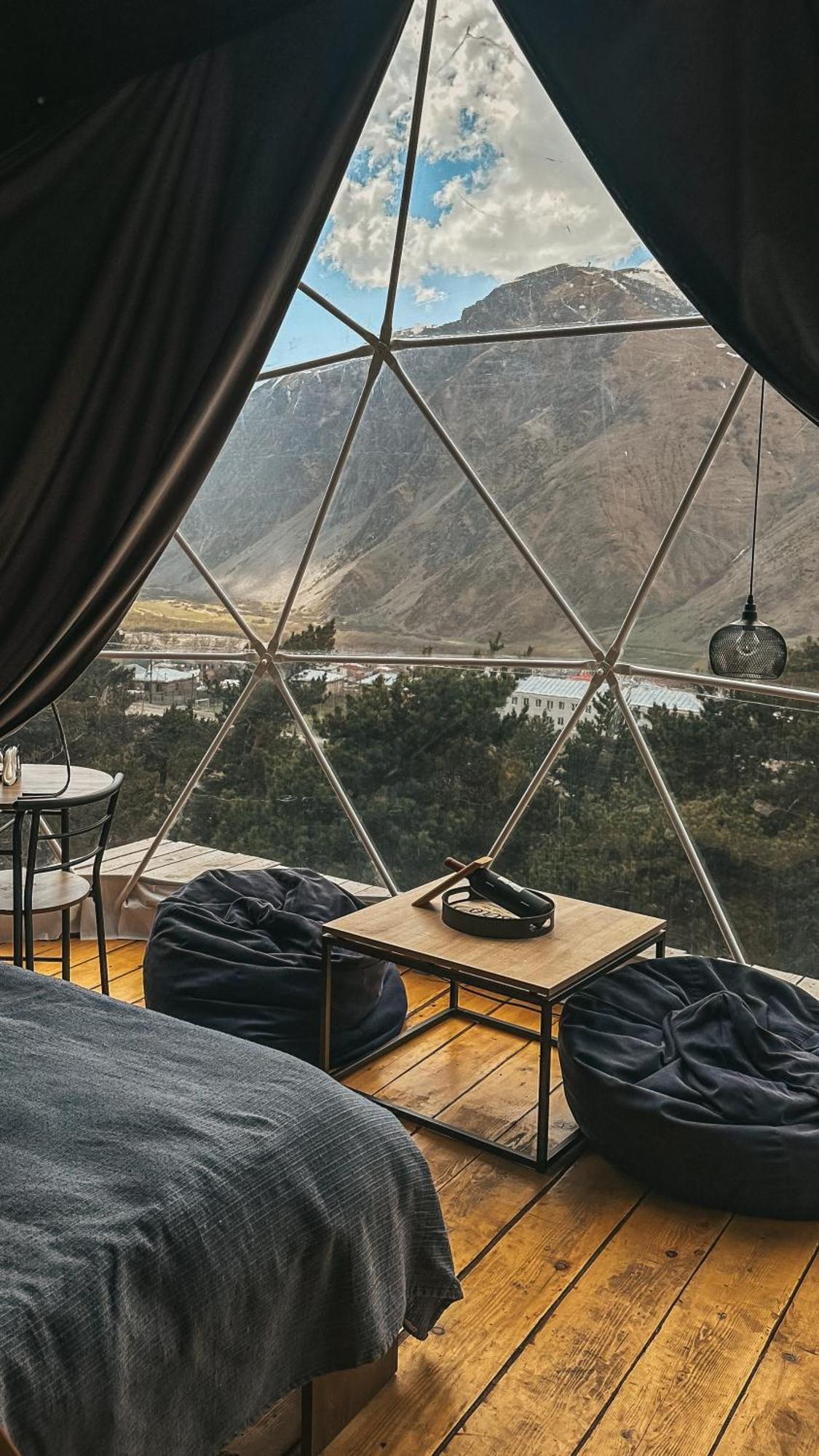 Elia Glamping Hotel Kazbegi Exterior foto