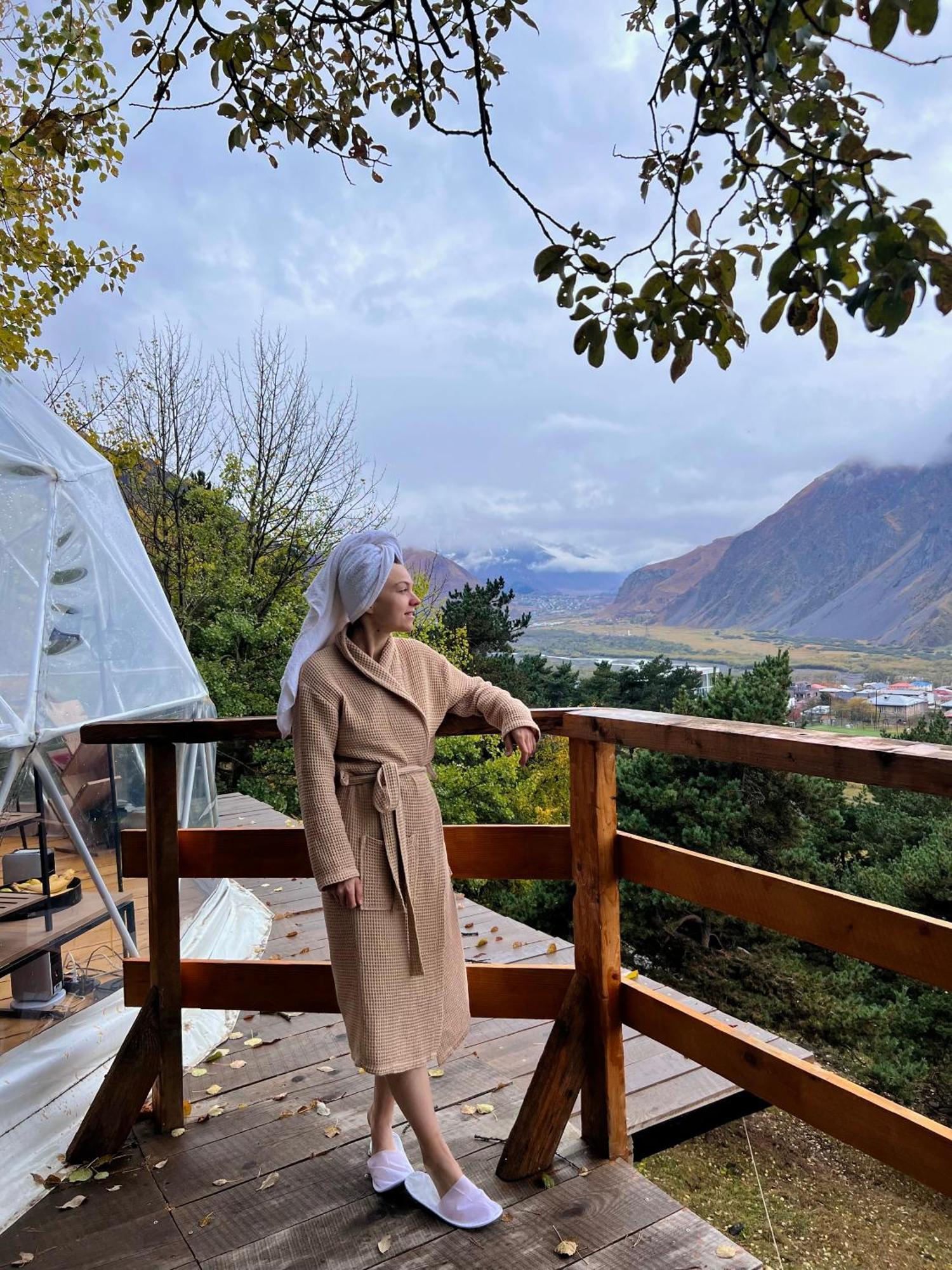 Elia Glamping Hotel Kazbegi Exterior foto