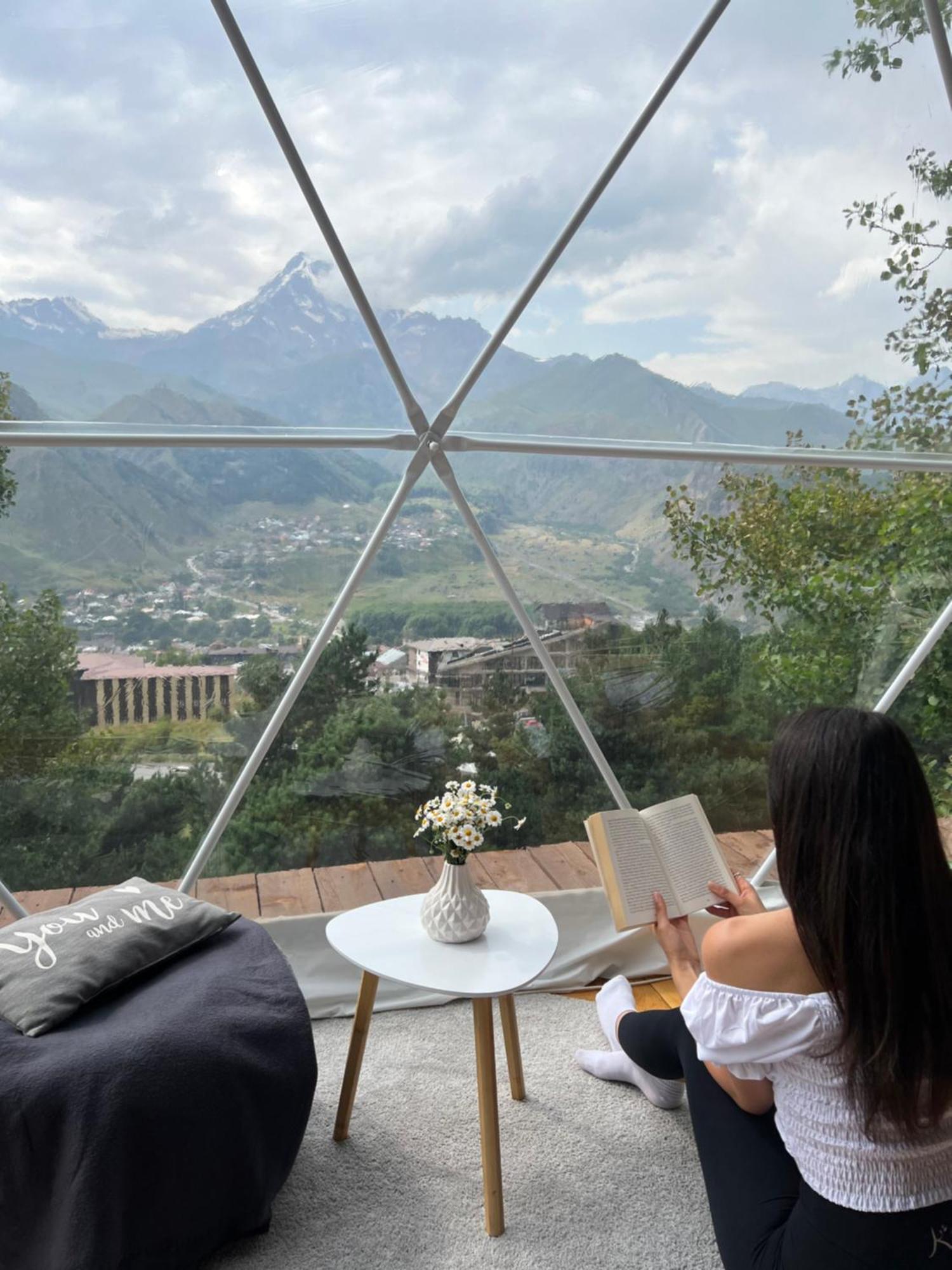 Elia Glamping Hotel Kazbegi Exterior foto